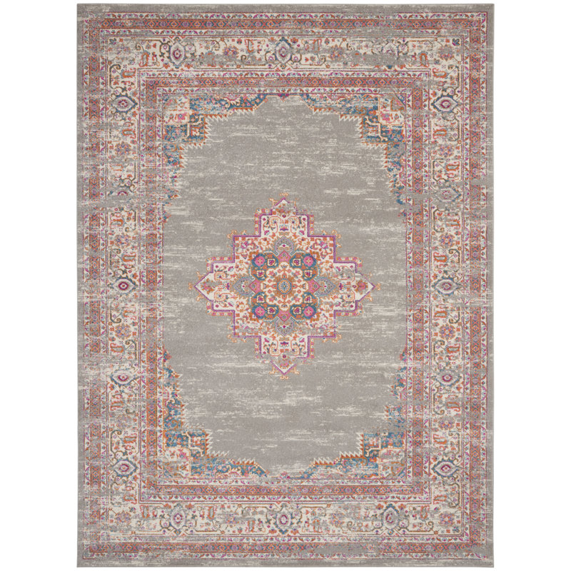 Oriental Indoor Rug, Rectangle 9' x 12'