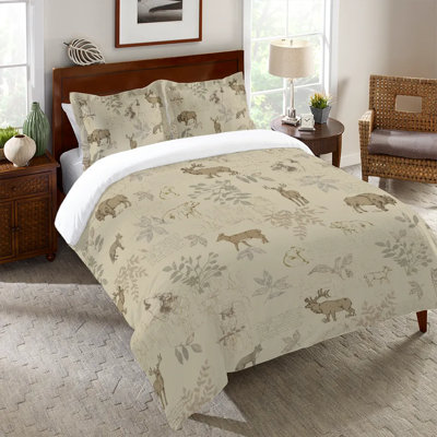 Mountain Wildlife Laural Home Mountain Wildlife Duvet Cover