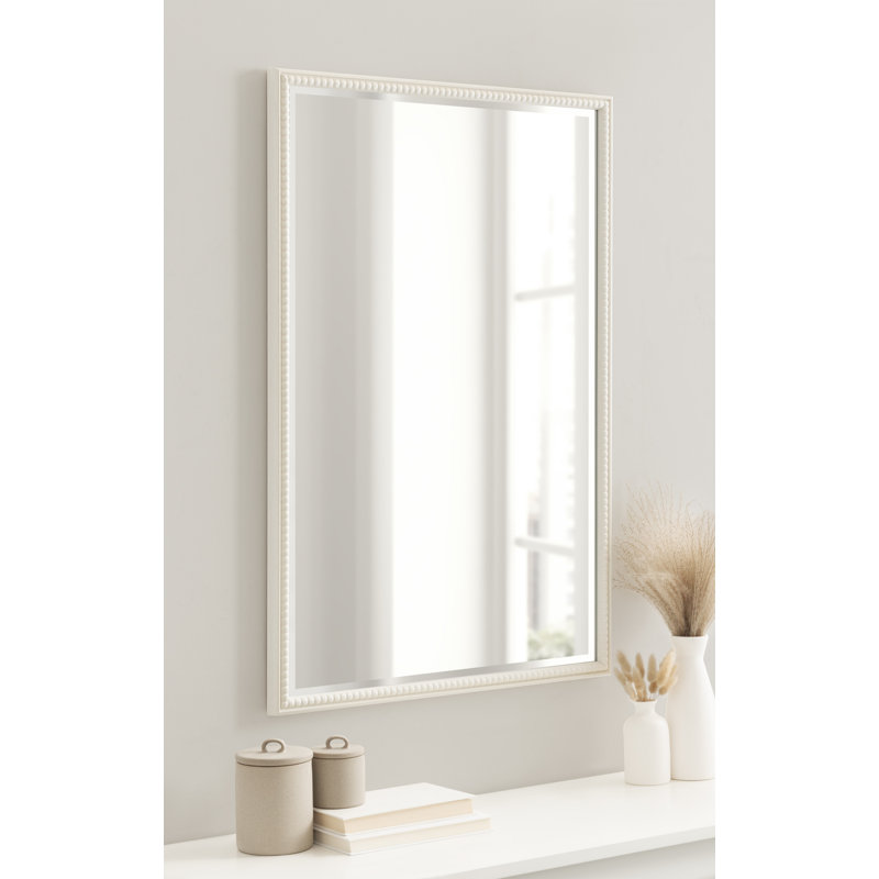 Miroir mural Chayanna, 36 po x 24 po, Noir
