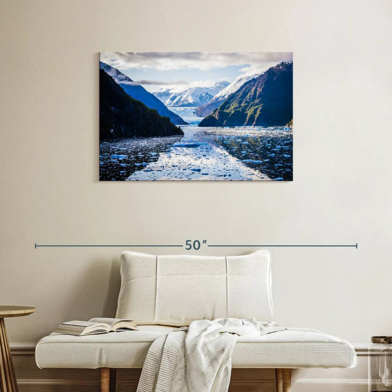 Glacier Kavia Mendenhall à Juneau, H 24 po x l 36 po