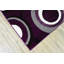 Tapis mauve à motif géométrique Cossette-40791291