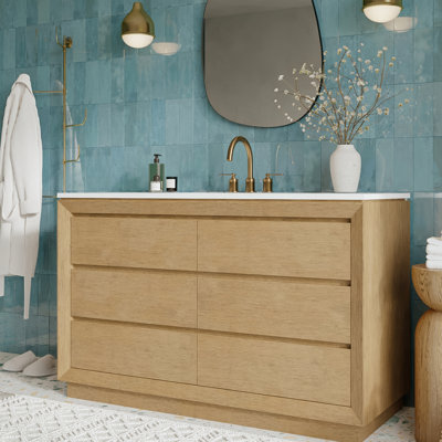 Horizontal 72" Double Vanity