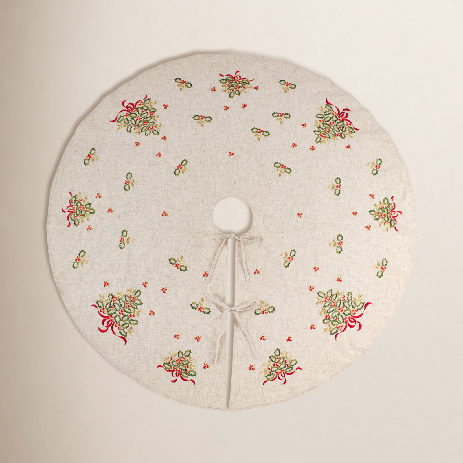 Embroidered Tree Skirt