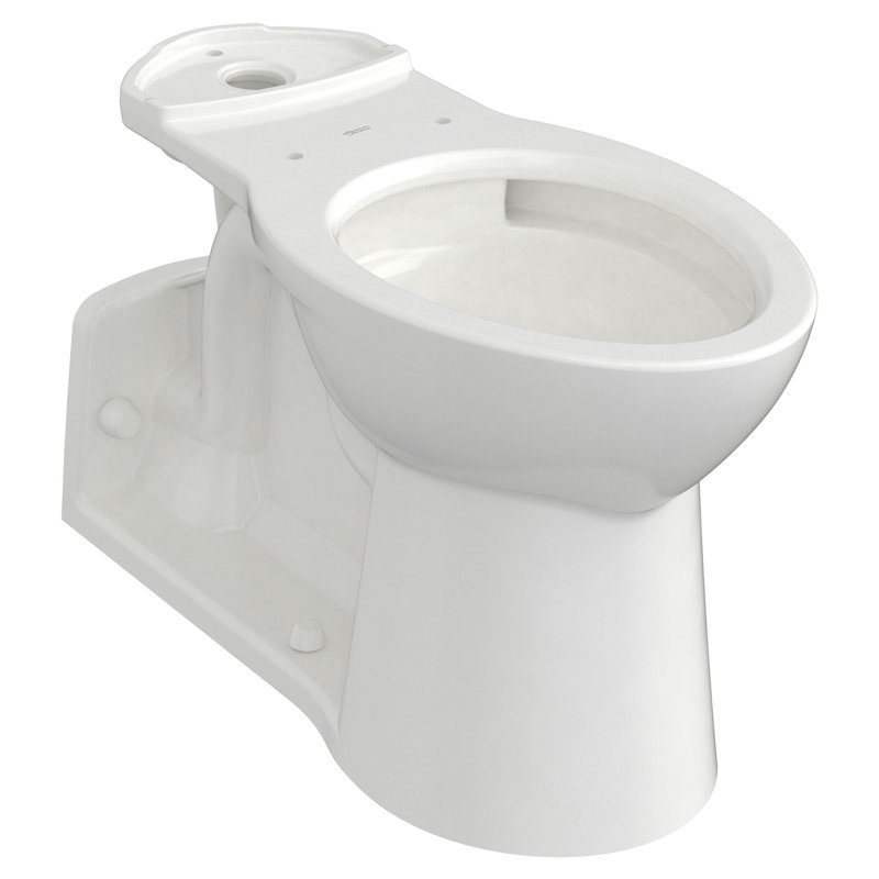Cuvette de toilette allongée à double chasse Yorkville (siège inclus), Blanc