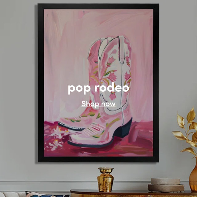 Pop rodeo, shop now.