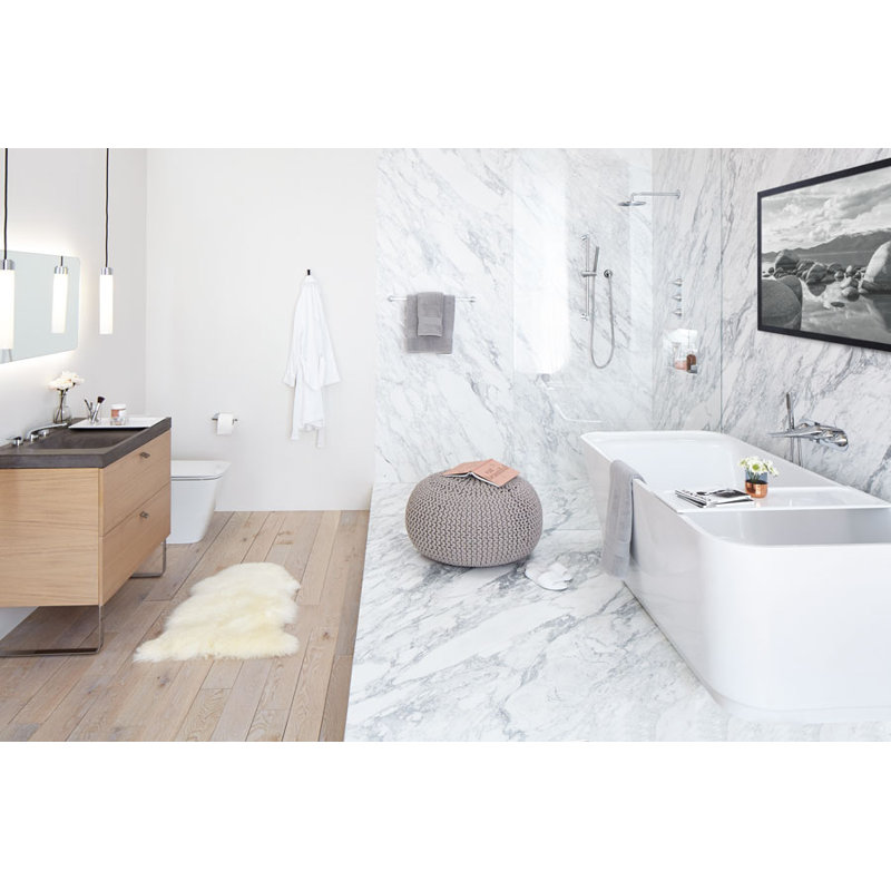 Oak Hill Towel Bar 18", Polished Chrome