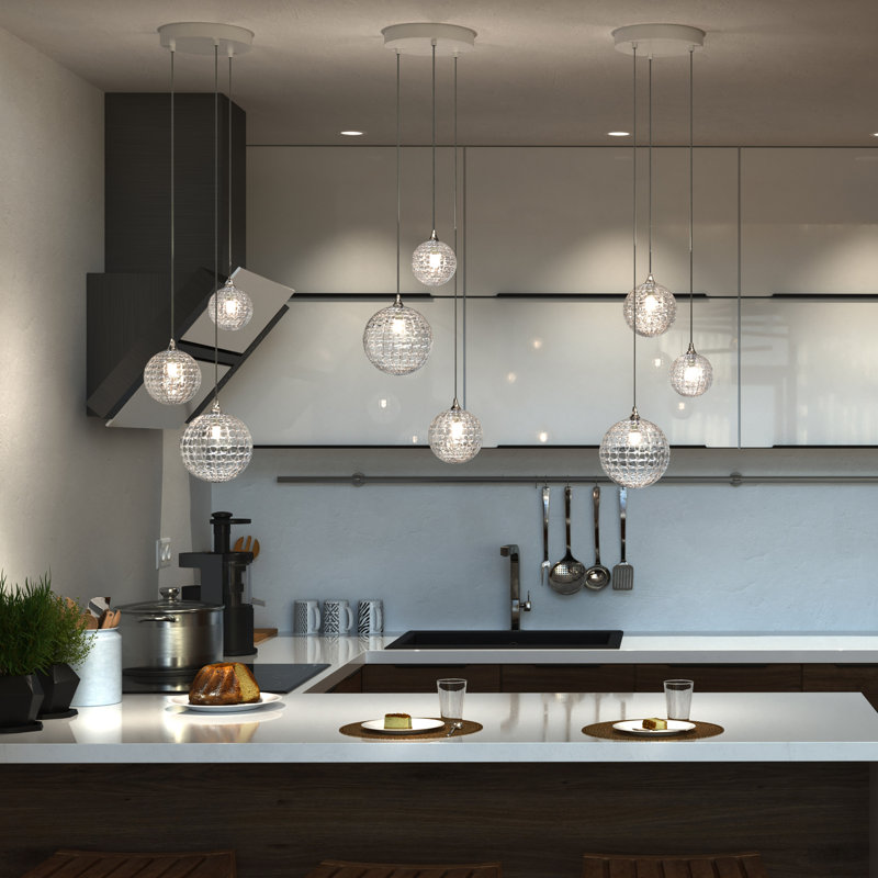 Breeze 3 - Light Cluster Pendant, Black