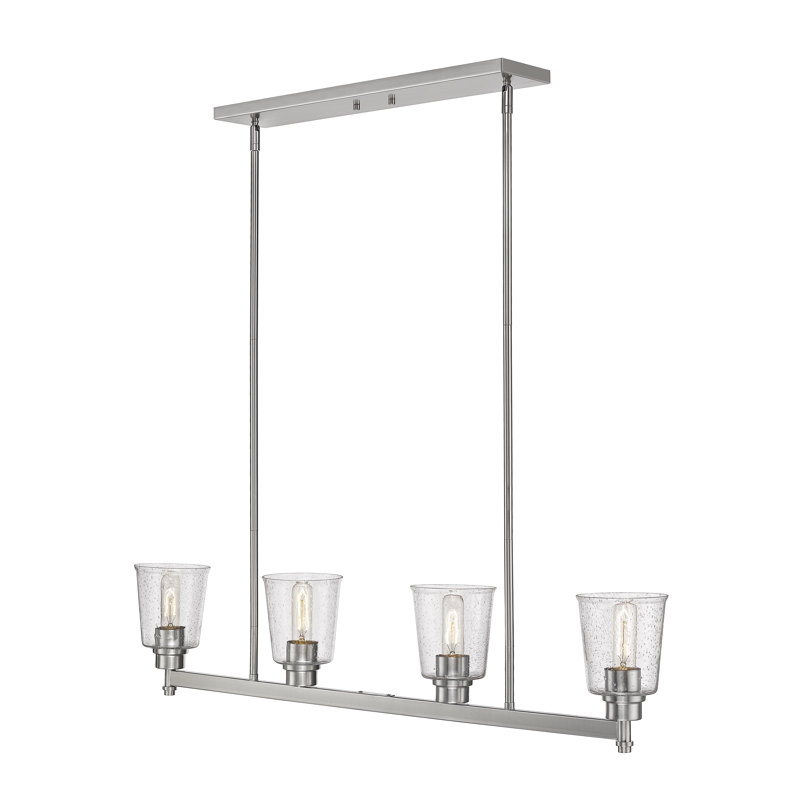 Masham 4 - Light Kitchen Island Pendant, Brushed Nickel