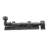 Black Slide Bolt Door Latch 4" L Wrought Iron Sliding Bolts with Catch