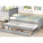 Platform Bed With Trundle And Drawers-72159238