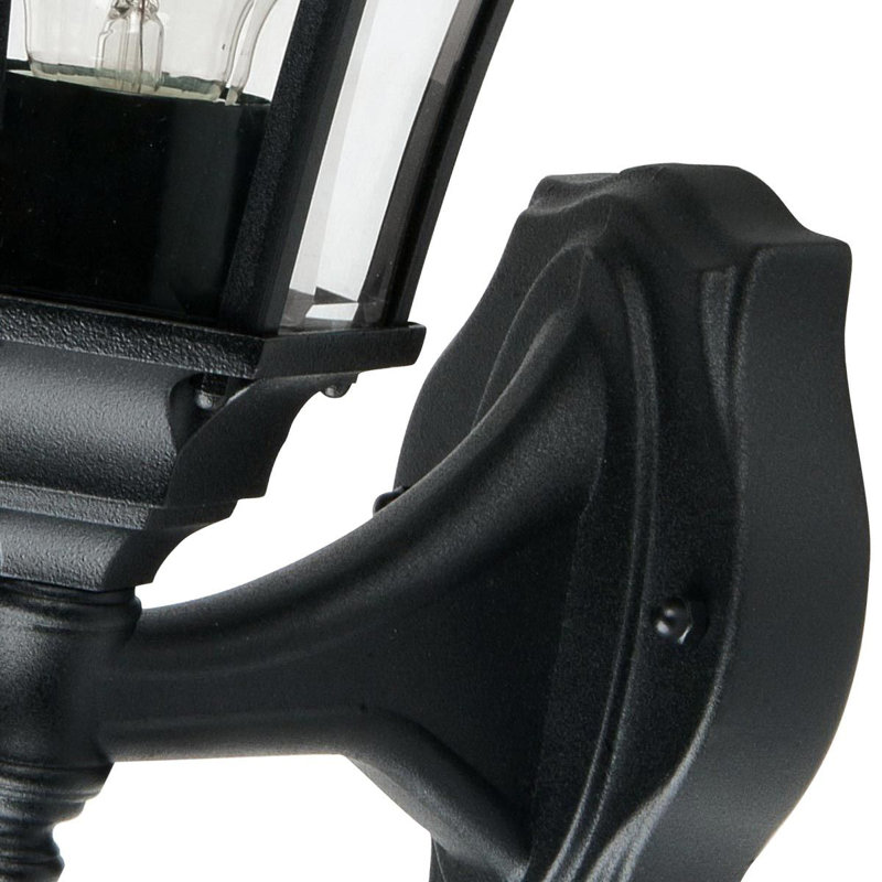 Wechsler Black Outdoor Wall Lantern