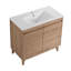 Meuble-lavabo moderne (avec meuble-lavabo et lavabo), meuble-lavabo en chêne de 36 pouces-1051785016