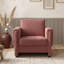 Fauteuil d'appoint rembourré avec accoudoirs Boucle-1664579436