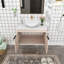 Ensemble de meuble-lavabo simple 29,5 po avec plateau en céramique Judtih