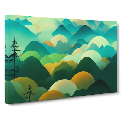 Japanese Forest - Wrapped Canvas