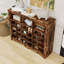 Console 24 tiroirs, armoire à chaussures moderne avec base incurvée, buffet polyvalent-864405279
