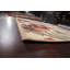 Tapis beige / rouge / gris en laine touffeté à la main Santaquin