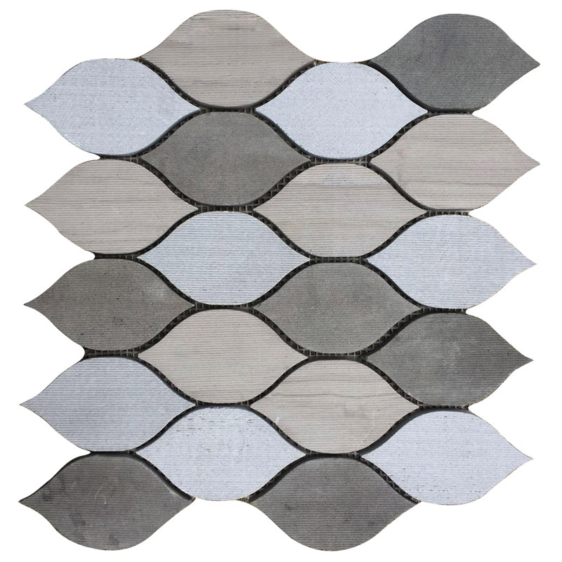 12" x 12" Marble Arabesque Mosaic Wall & Floor Tile