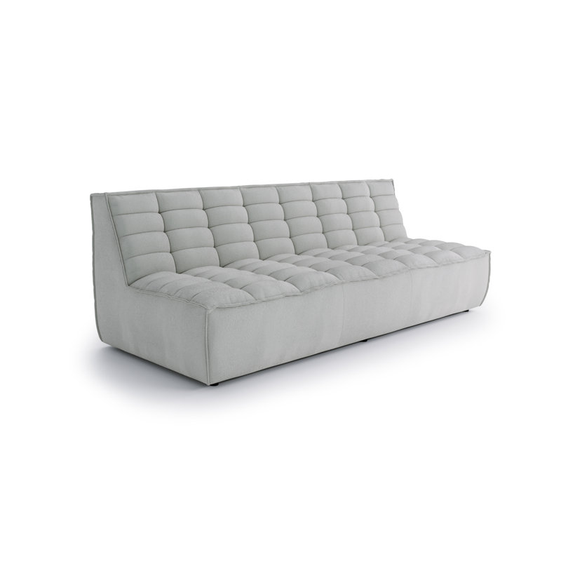 Sofa, Gray Velvet
