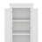 Tall Storage Cabinet With Two Drawers