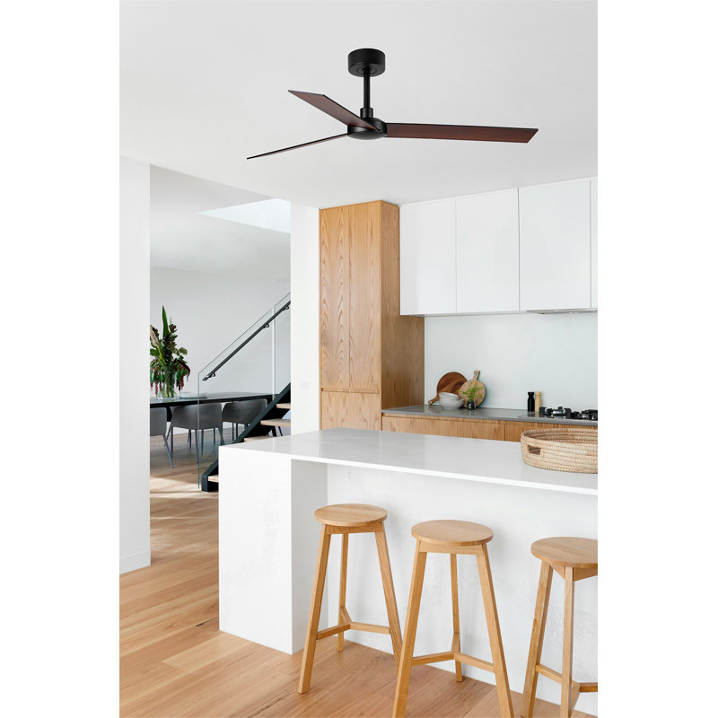 Rudder L Fan, Noir, Noyer