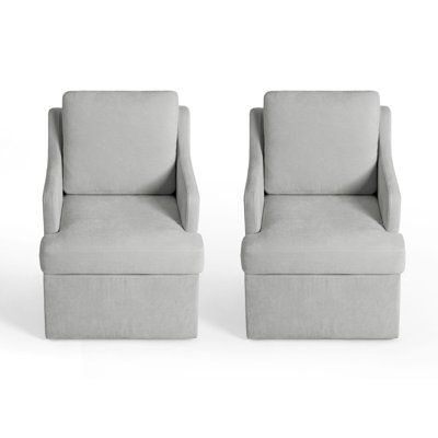 46.99cm H Upholstered Upholstered Back Armchair