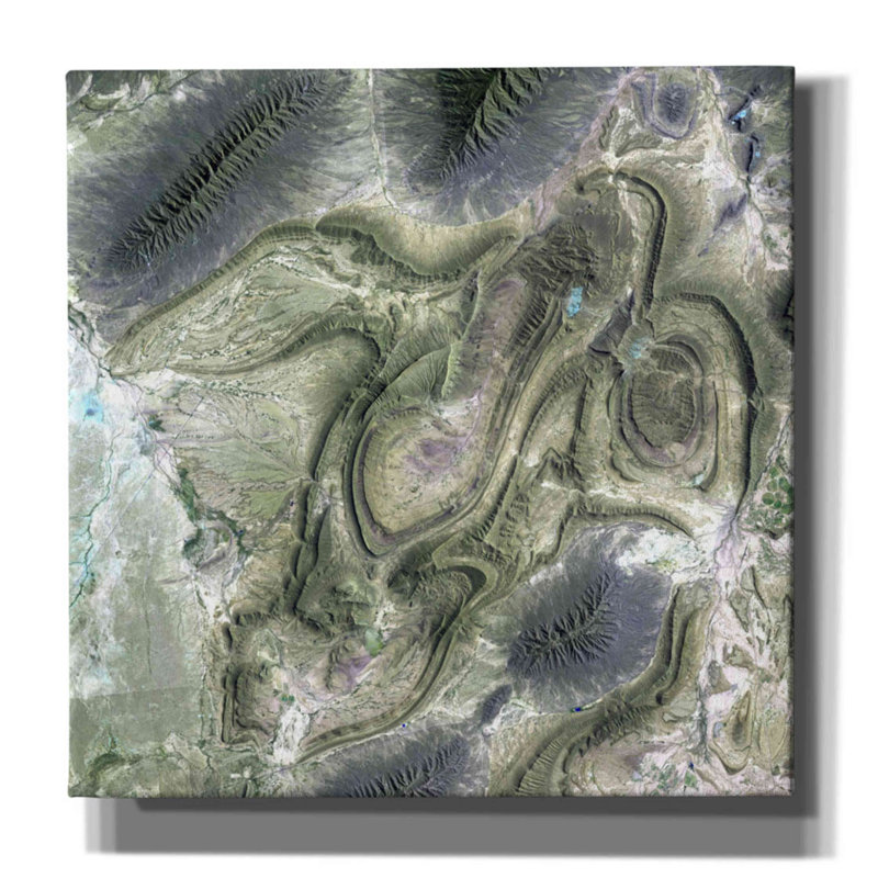 Coahuila - peinture sur toile tendue, H 12 po x l 12 po x P 0,75 po