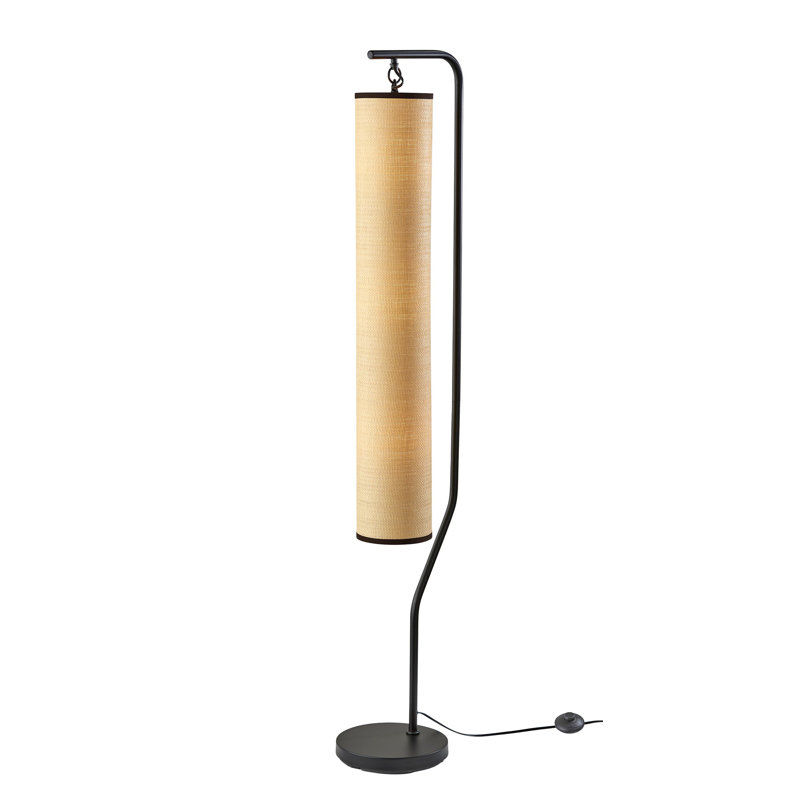 Lavondra 61'' Black Traditional Floor Lamp