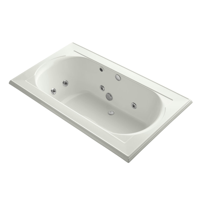 Memoirs 72" x 42" Whirpool Bathtub, Dune