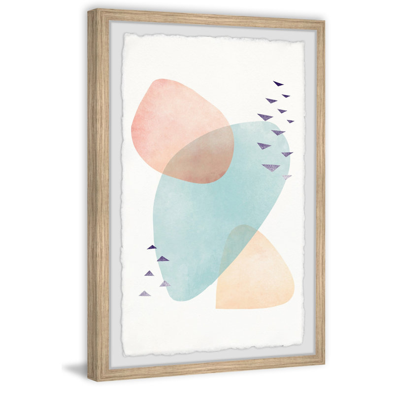 Collision - Single Picture Frame Painting, 61 cm H x 41 cm W x 3.81cm D