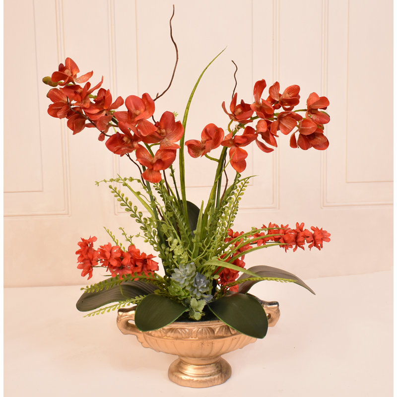 Orchid Arrangement in Vase