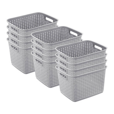Panier de rangement pour panier à linge en plastique Sterilite 12736