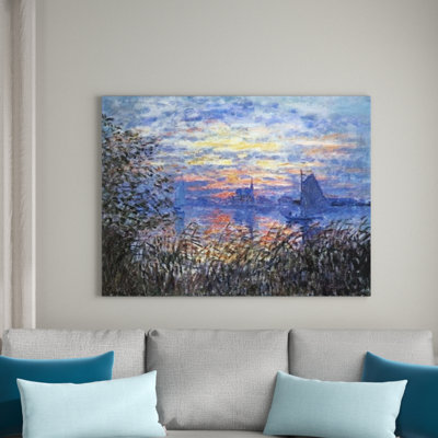 Claude Monet - Wrapped Canvas Painting