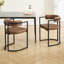 Fairmont Park Dining Chairs Upholstered in Modern Kitchen Chairs in Metal Frame for Living Room Restaurant Cafe-1316836241