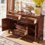 Buffet en bois de noyer massif-472898068