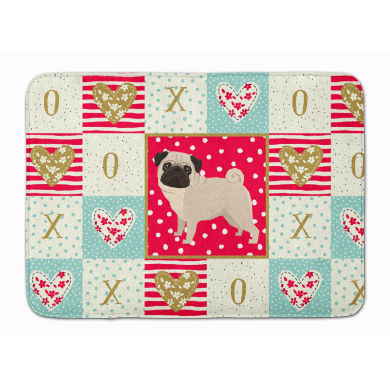 Tapis de cuisine en mousse mémoire love Shanaya, Carlin