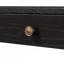 Console rustique avec coins arrondis, 3 tiroirs dissimulés et pieds épais pour le couloir et le salon-1775131107
