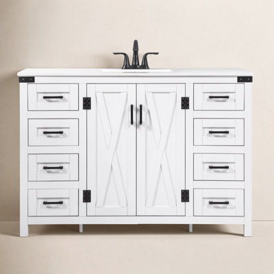 Slayton 48'' Single Bathroom Vanity