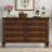 Retro Minimalist Brown High-Capacity Sideboard