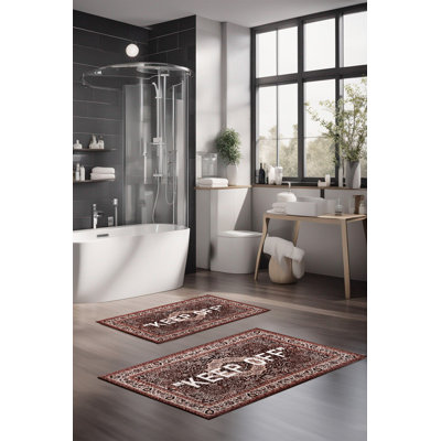 Ensemble de tapis de bain Eakly (2 pièces)
