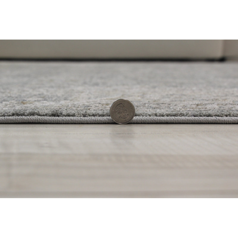 Tapis crème tissé à la machine 5 pi x 8 pi Southwestern