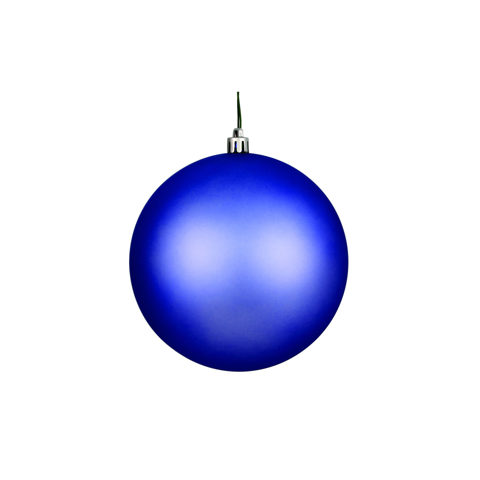 Holiday Solid Ball Ornament, Periwinkle 1, 4.75" H x 4.75" W x 4.75" D