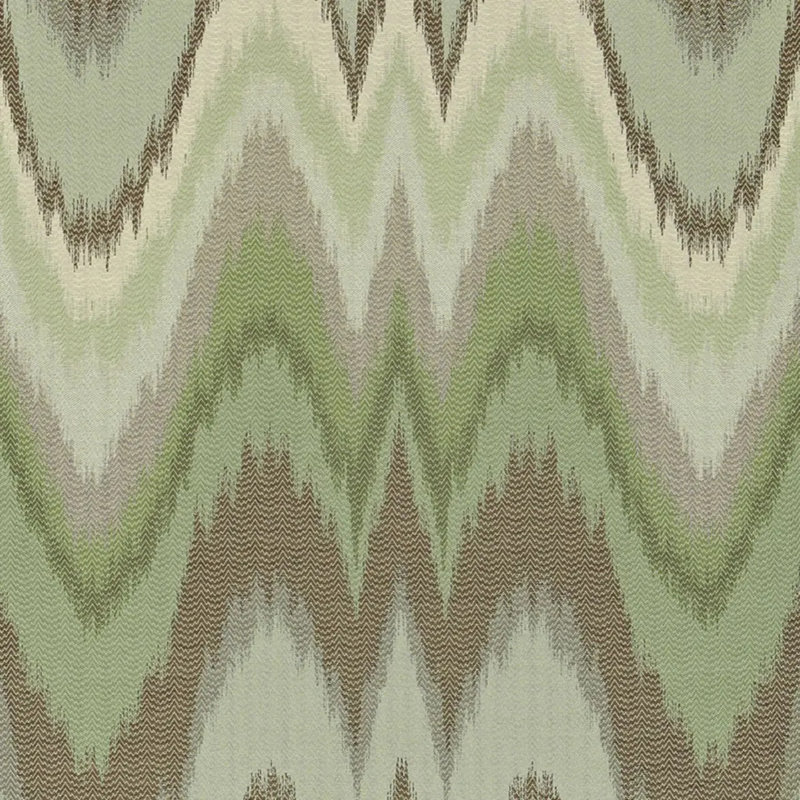Schumacher x Mary McDonald Bargello Fabric, Aquamarine