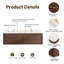 Meuble-lavabo double 72 po avec plateau Cristo-791218789