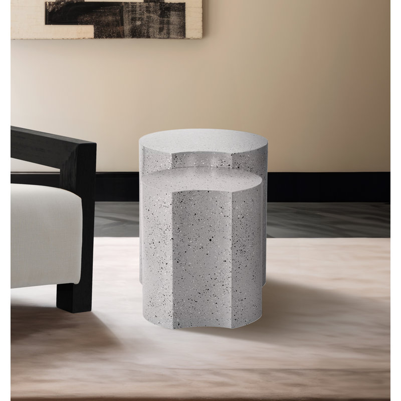 Ensemble de table de bout Ismah, Blanc