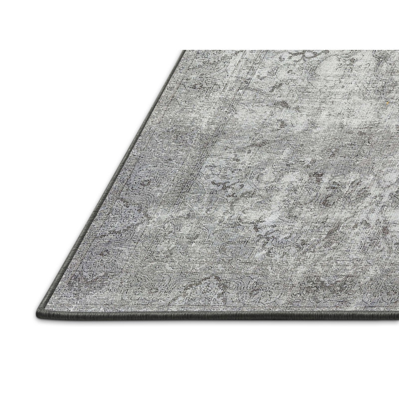 Tapis oriental gris, Rectangle 5 pi x 7 pi
