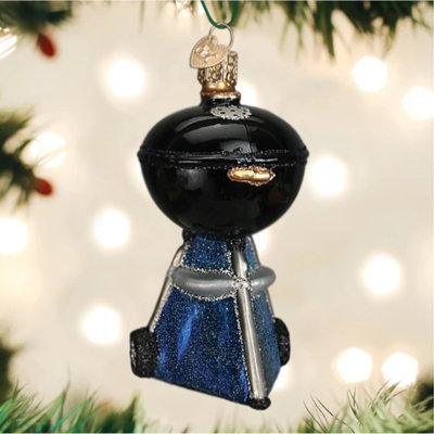 2 in. Glass Shatterproof Hanging Figurine Ornament