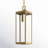 Ainsworth Antique Brass 1 -Bulb 20.75" H Outdoor Hanging Lantern