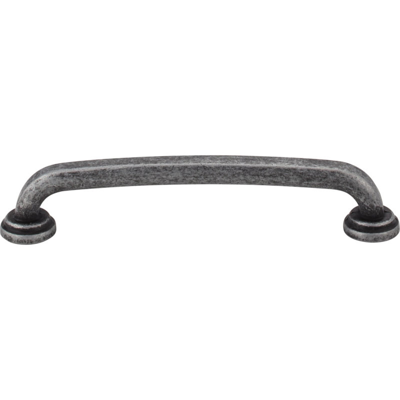 Bremen I Bar Pull, Distressed Antique Silver, 6 5/16"