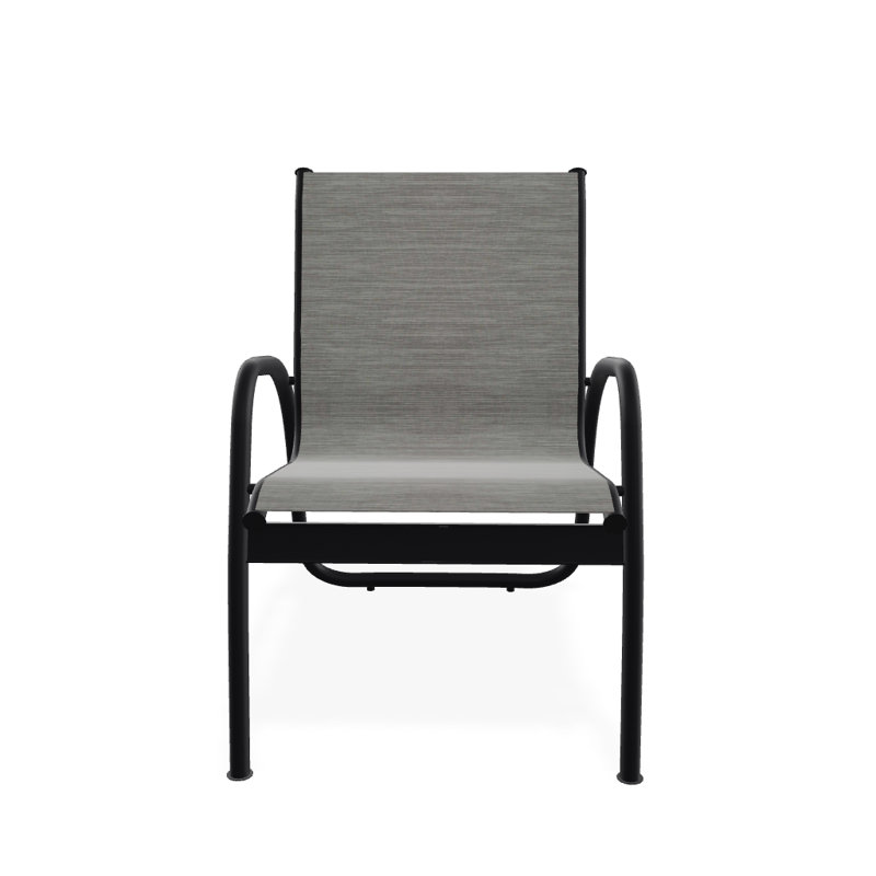 Fauteuil de patio Gardenella, Noir texturé, Sicile